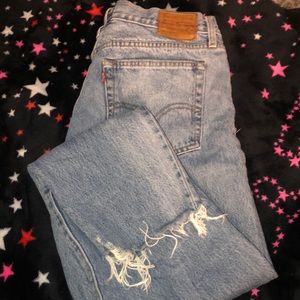 Levi's size 30 buttonfly wedge Jeans